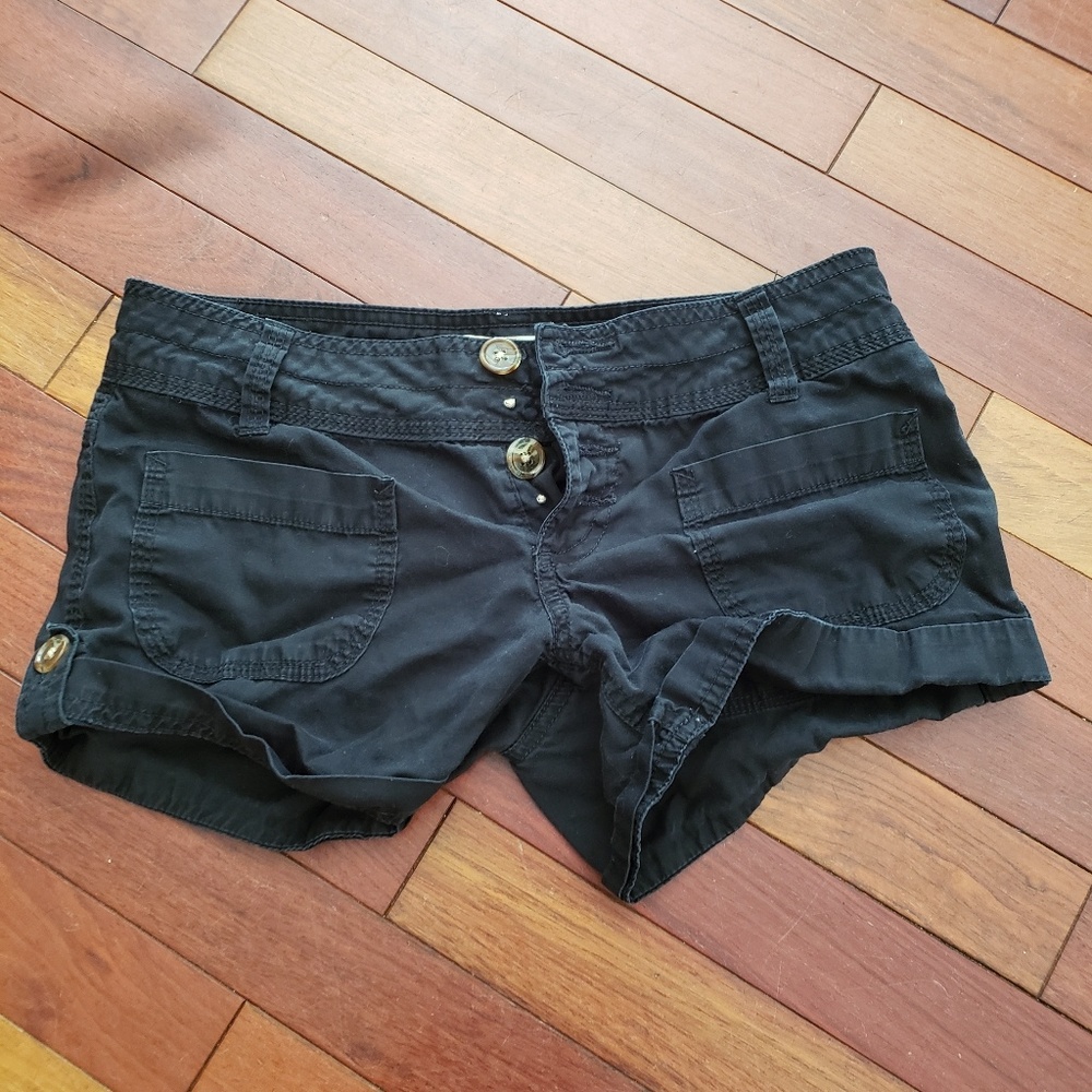 Black shorts